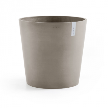 POT ROND AMSTERDAM - TAUPE 56 CM ROND DIAM. 60 CM 