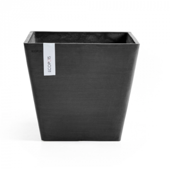 POT CARRE ROTTERDAM WHEELS - ANTHRACITE 50 X 50 X 49.7 CM CARRE 