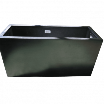 BAC FIBERSTONE NOIR - F 100 X 40 X 50 CM 200 LITRES 