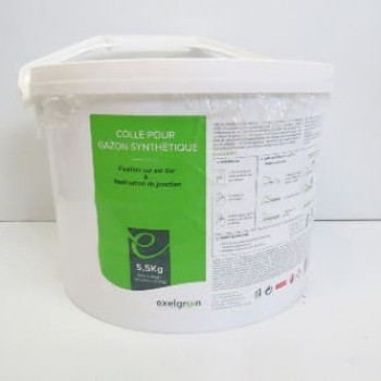 COLLE POUR GAZON SYNTHETIQUE  SEAU DE 5.5KG 